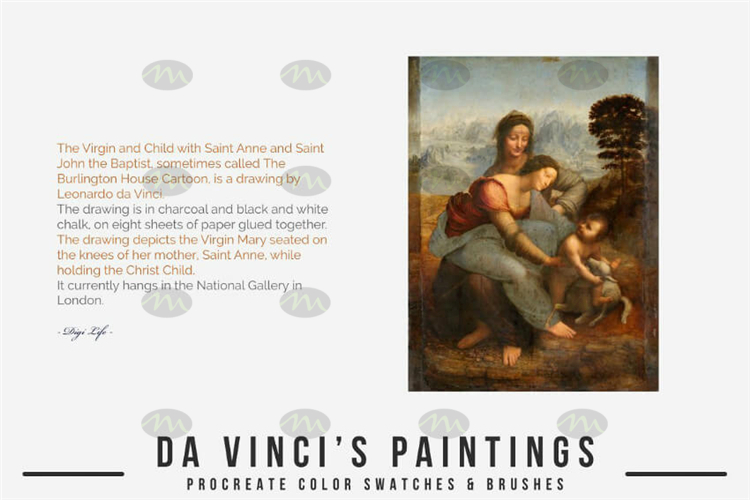 Paint and Draw like Leonardo - DaVinci Artist Brushes