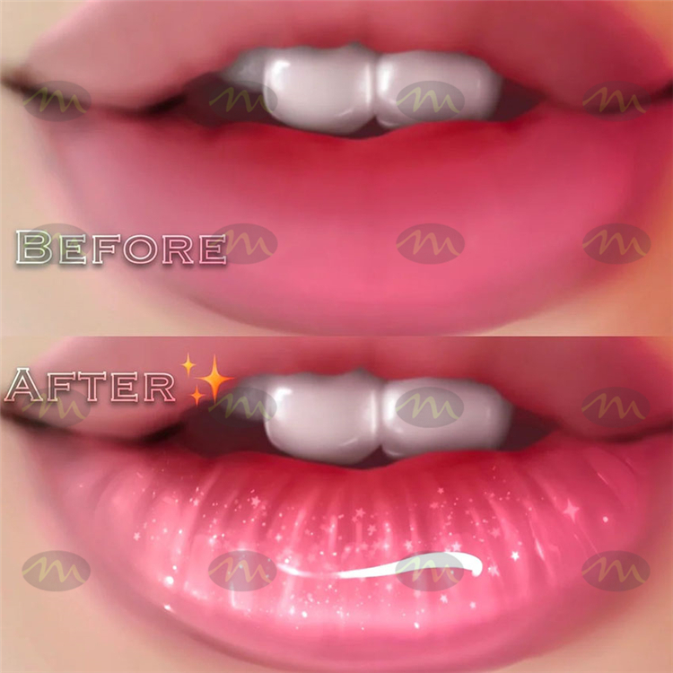 free procreate lip gloss brushes
