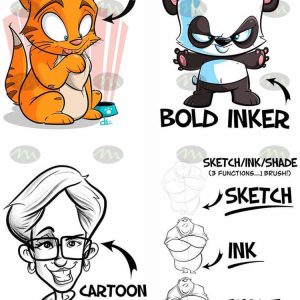 cartoon brush photoshop free download