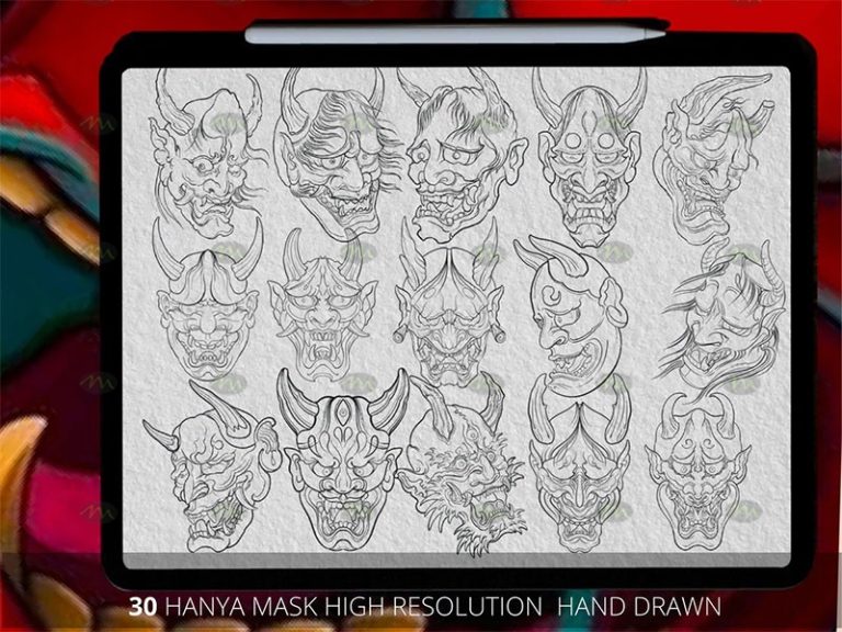 Free download Traditional Japanese tattoo pattern Procreate brush ...