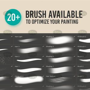 Photoshop Inking Brush  Frenden