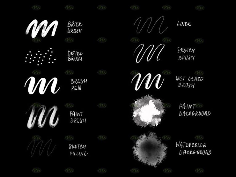 Free download 10 Procreate handwriting font brushes Procreate brushes