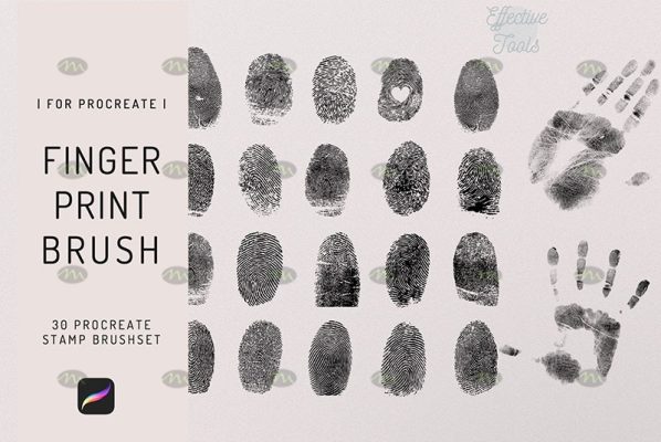 fingerprint brush illustrator free download