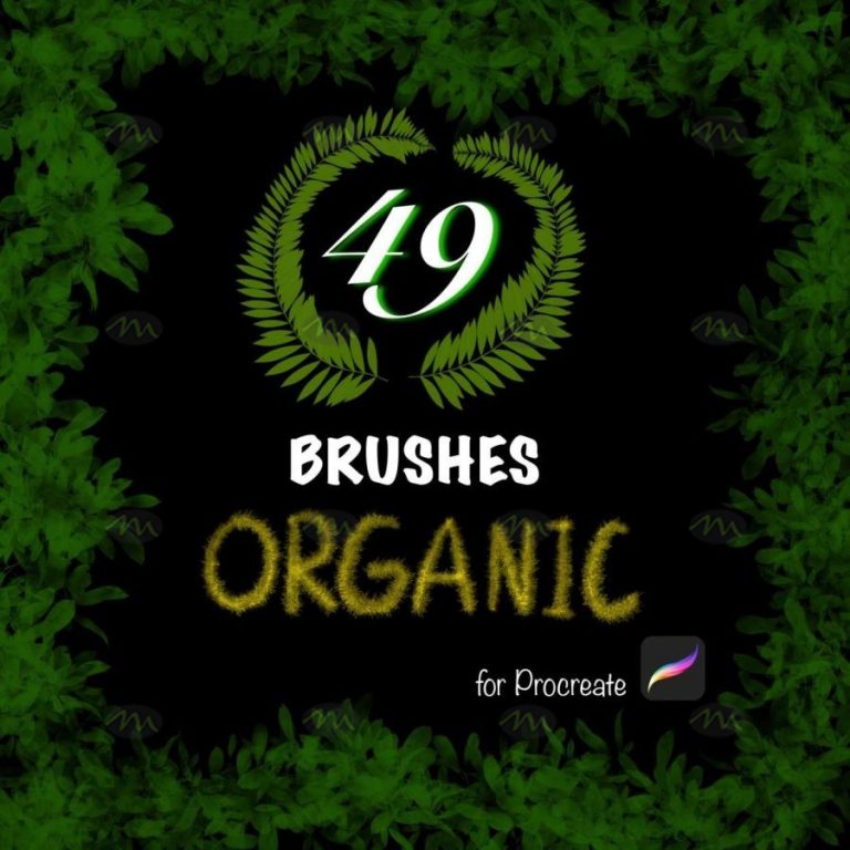 Free download 49 greenery Procreate brushes - Procreate brushes