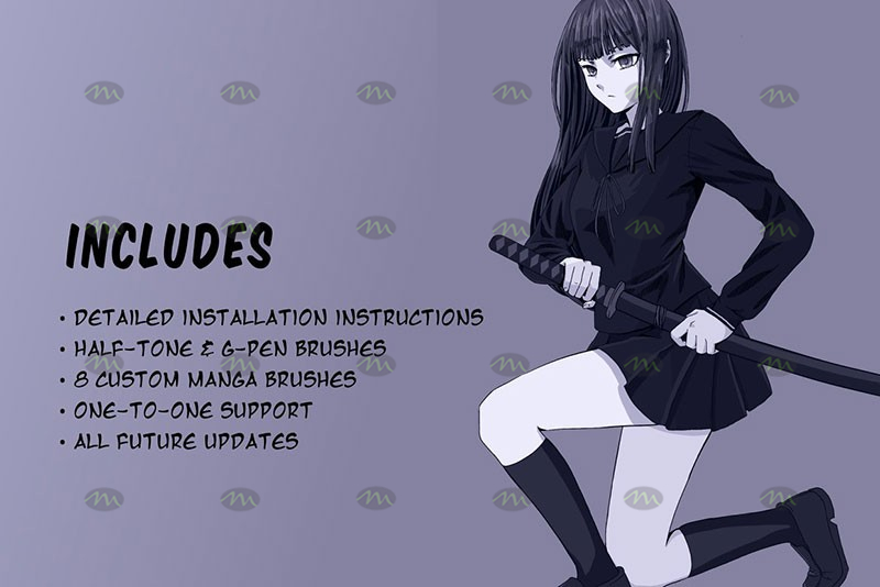 Chibi Anime Character Brushes | Free Photoshop Brushes at Brusheezy!