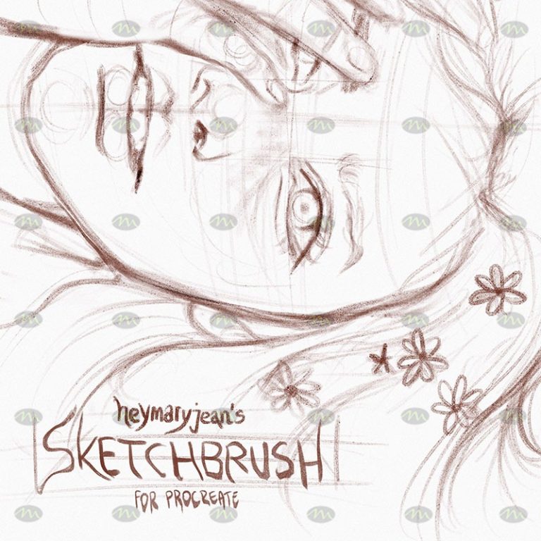 Free download Procreate sketching brushes Procreate brushes