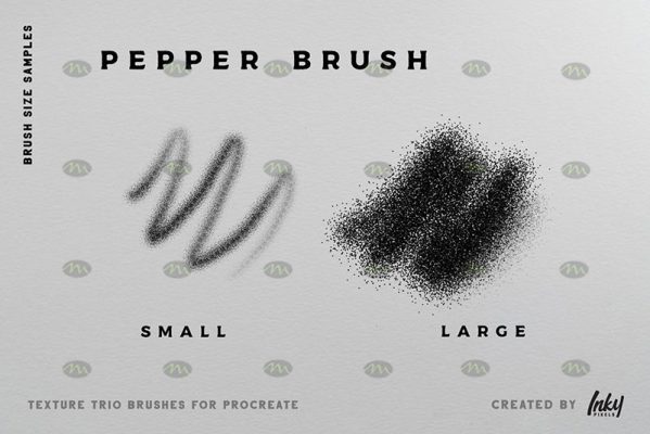Free download Procreate Texture Brushes 3-piece set - Procreate brushes