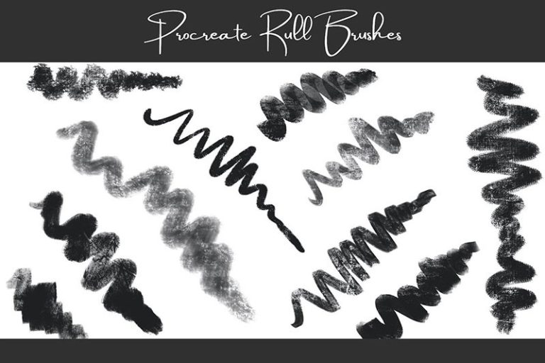 12 Sets of Advanced Thick CG Painting Procreate Brushes Free download