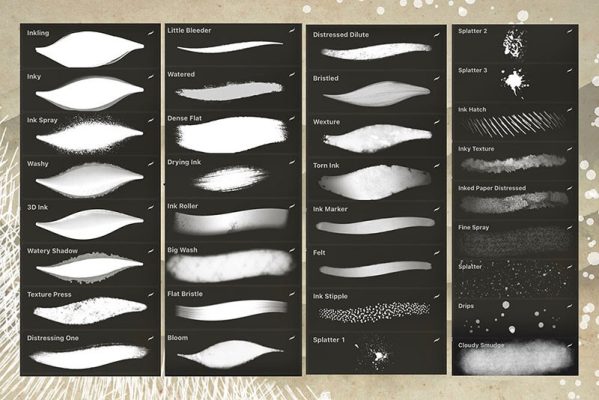 Procreate Traditional Ink Brushes Free download - Procreate brushes