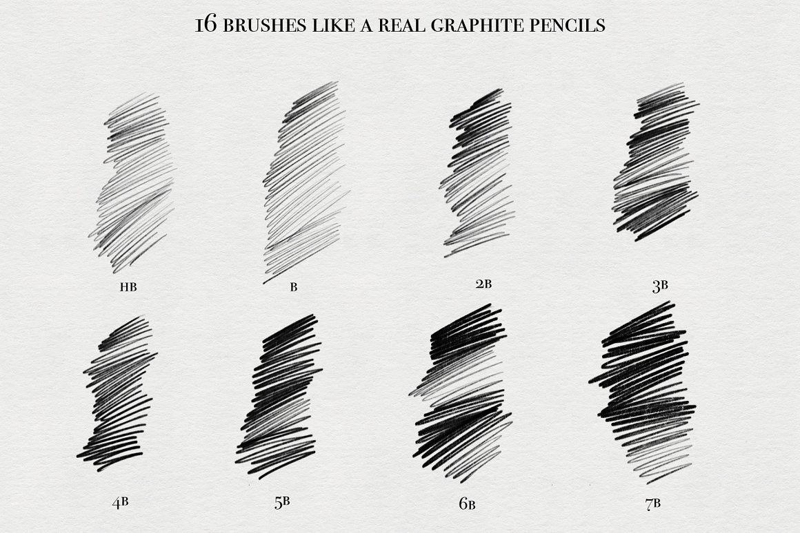 The best pencil for sketch style? : r/ProCreate