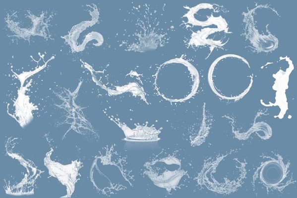 47 Splash Water Ripple Pattern Procreate Brushes Free download ...