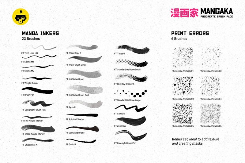 download 60+ Chinese-style Ink Painting Procreate Brushes