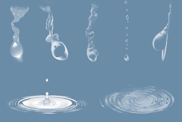 47 Splash Water Ripple Pattern Procreate Brushes Free download ...