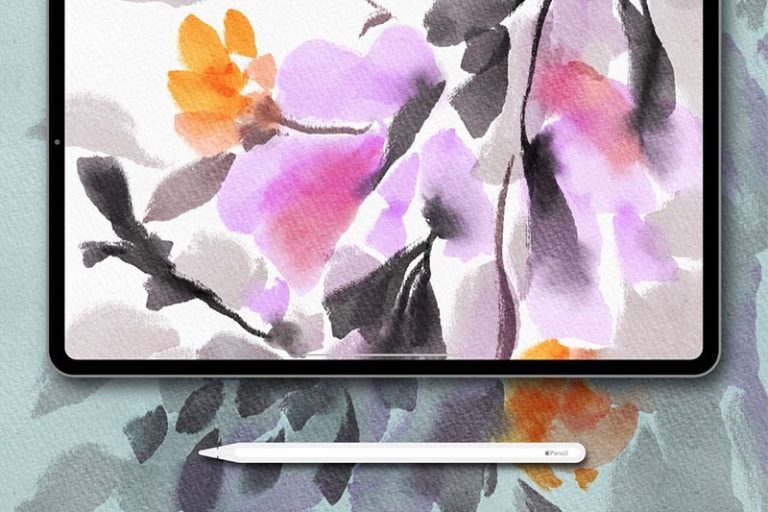 68 Realistic Natural Watercolor Procreate Brushes Free download ...