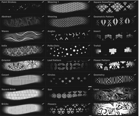 Advanced Seamless Pattern Procreate Brush Free download - Procreate brushes