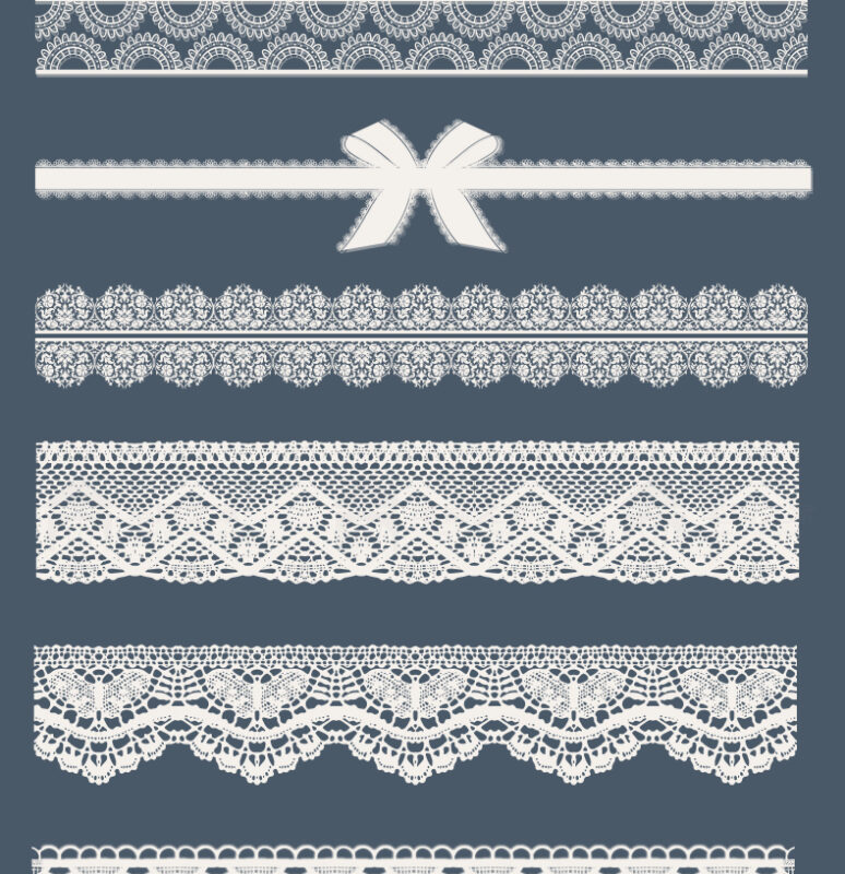 procreate brushes lace openwork lace clothing floral fabric photoshop ...