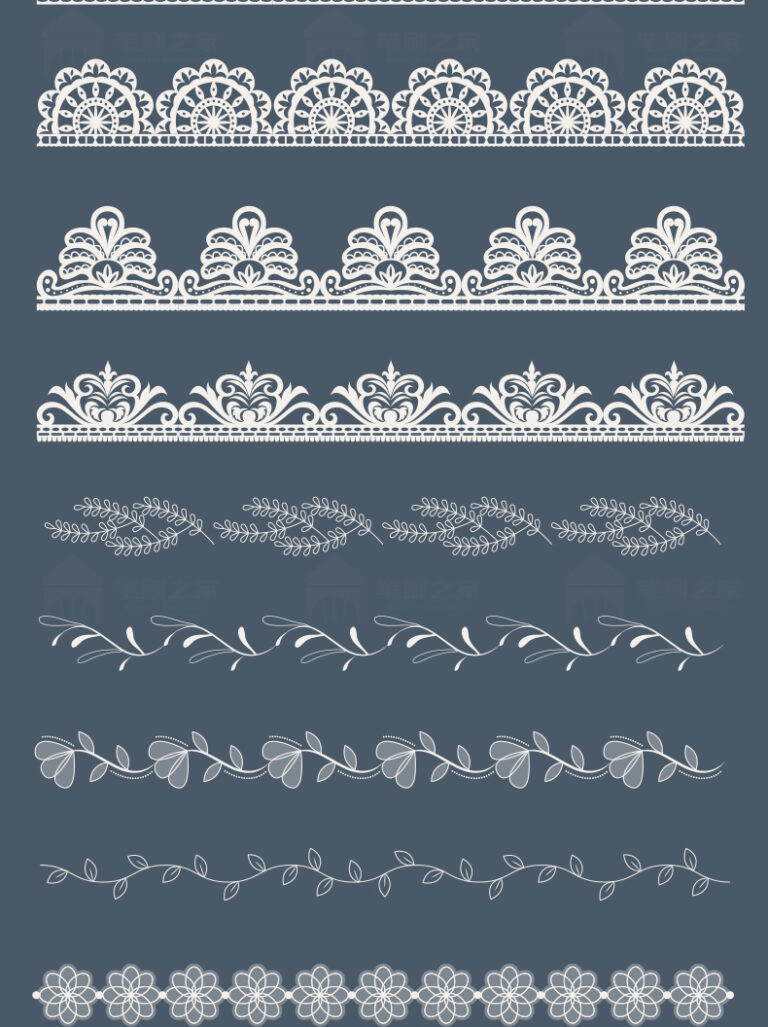 procreate brushes lace openwork lace clothing floral fabric photoshop ...