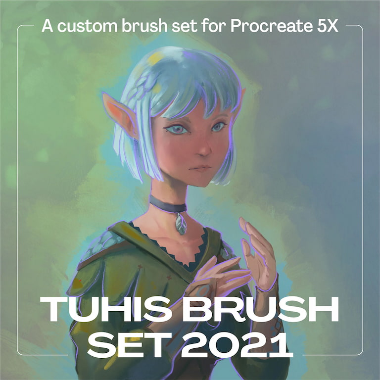 2021年Tuhis笔刷组-Procreate